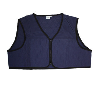 Picture of PIP Cool Medics M1750 Blue Medium Nylon Cooling Vest (Main product image)