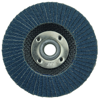 Weiler Wolverine Type 27 Flap Disc 31407 - Zirconium - 4-1/2 in - 36 - Very Coarse