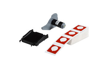 Picture of Brady Red Polyester Thermal Transfer M71EP-169-593-RD Die-Cut Thermal Transfer Printer Label Roll (Main product image)