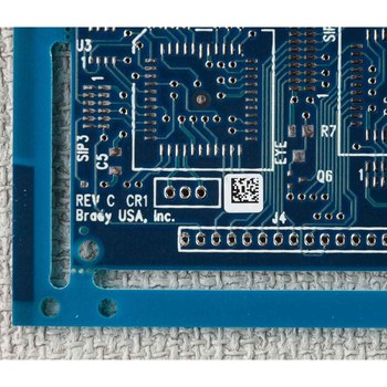 Brady UltraTemp THT-71-719-20 Die-Cut Printer Label Roll - 0.315 in x 0.315 in - Polyimide - White - B-719 - 92505