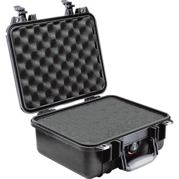 Picture of Pelican 1400 NL/WF Black Polypropylene Protective Hard Case (Main product image)