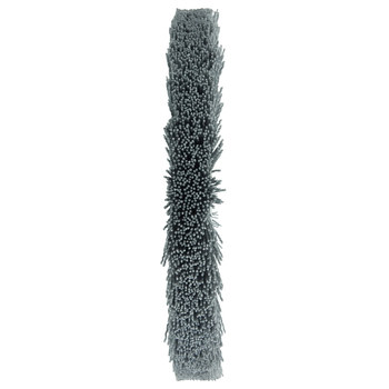 Weiler Nylox 83750 Wheel Brush - 12 in Dia - Crimped Nylon Bristle