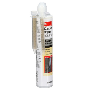 3M DP600 Base & Accelerator (B/A) Concrete Repair - Gray Liquid 8.4 fl oz Cartridge - 96596
