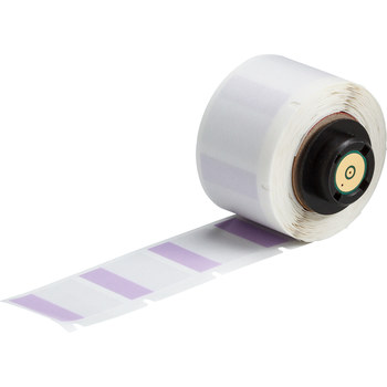 Picture of Brady Clear / Pink Self-Extinguishing, Self-Laminating Vinyl Thermal Transfer PTL-19-427-PL Die-Cut Thermal Transfer Printer Label Roll (Main product image)