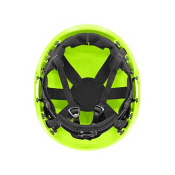 Bullhead Safety Hard Hat Class C HH-CH1-YG - Size One Size - High-Visibility Yellow/Green - 29333