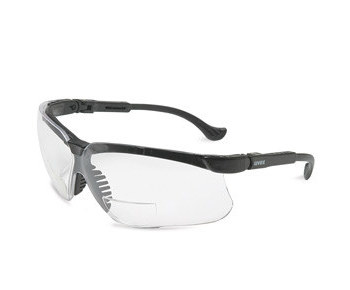 Picture of Honeywell Genesis Yellow Black Polycarbonate Magnifying Reader Safety Glasses (Main product image)