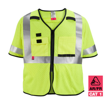 Milwaukee GLENGUARD High-Visibility Vest 48-73-5222 - Size Large/XL - Yellow - 60428