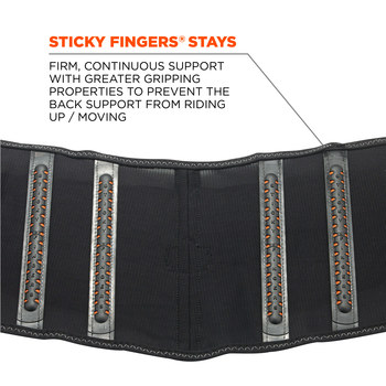 Ergodyne Proflex Back Support Belt 2000SF 11284 - Size Large - Black