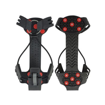 Global Glove Ice Gripster Traction Overshoes ITR3610 ITR3610-L - Size Large - Rubber - Black - ITR3610 LG