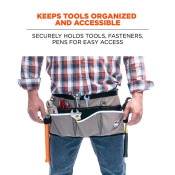 Ergodyne Arsenal Reusable Apron 5706 13695 - Size Universal - Gray