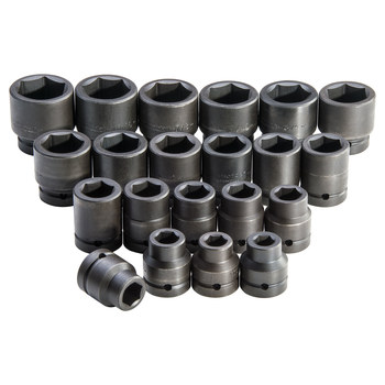 Proto J76122 6 Point Impact Socket Set - 1 in Drive - 12527