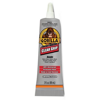 Buy Gorilla Clear Grip 8040002 Contact Adhesive, Clear, 3 oz Clear