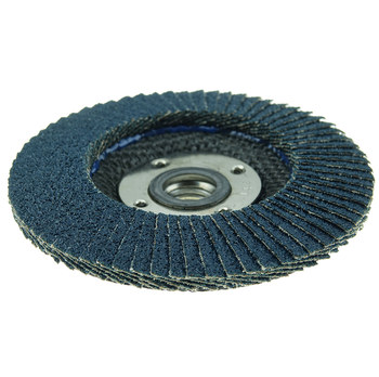 Weiler Wolverine Type 29 Flap Disc 31349 - Zirconium - 4-1/2 in - 36 - Very Coarse