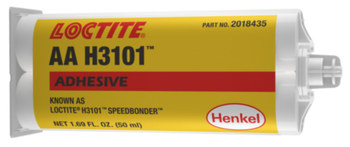 Loctite AA H3151 Metal Bonding MMA Acrylic Adhesive - 400ml Cartridge (Case of 10)