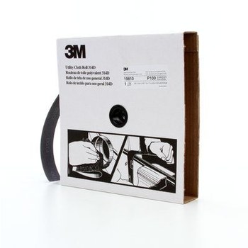 3M 314D Shop Roll 19810 - 1 1/2 in x 50 yd - Aluminum Oxide - P100 - Fine