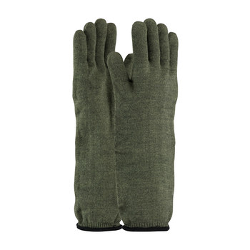 Picture of PIP Kut Gard 43-858 Dark Green Large Kevlar/Preox Hot Mill Glove (Main product image)