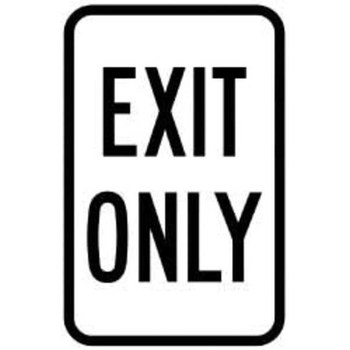 Picture of Brady B-959 Aluminum Rectangle White English Stop Signs, Traffic Control Signs & Banners Sign part number 115242 (Main product image)