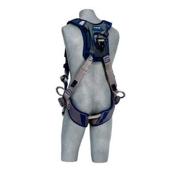 DBI-SALA ExoFit STRATA Construction Body Harness 1112492, Size Large, Grey, Blue - 10941