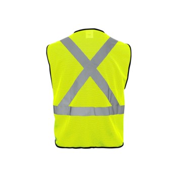 Global Glove FrogWear High-Visibility Vest GLO-019/3XL - Size 3XL - Lime - GLO-019 3XL