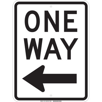 Picture of Brady B-120 Fiberglass Reinforced Polyester Rectangle White English Stop Signs, Traffic Control Signs & Banners Sign part number 75161 (Main product image)