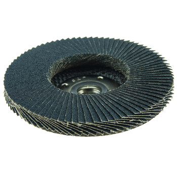 Weiler Tiger Paw Type 27 Flap Disc 51167 - Zirconium - 4-1/2 in - 80 - Medium