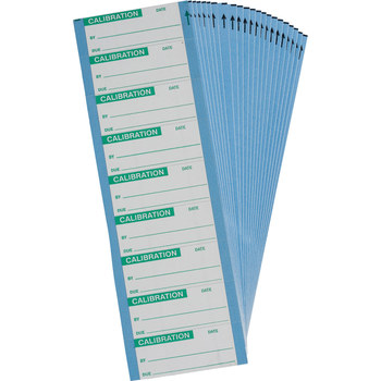 Brady 149377 Green on Silver Aluminum Foil Inspection & Calibration Labels - 2.25 in Width - 1 in Height - B-184