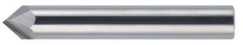 Cleveland End Mill C61123 - 1/2 in - Carbide - 2 Flute - 1/2 in Straight Shank