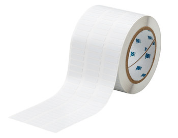 Picture of Brady White Polyimide Thermal Transfer THT-2-479-10 Die-Cut Thermal Transfer Printer Label Roll (Main product image)