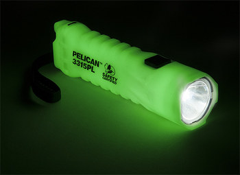 Pelican 3315PL Flashlight - LED - Green - 13537