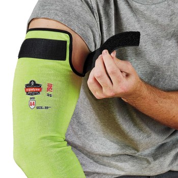 Ergodyne ProFlex Cut-Resistant Arm Sleeve 7941-CASE 17842 - Lime