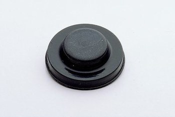 3M Bumpon SJ6115 Black Bumper/Spacer Pad - Cylindrical Shaped Bumper - 0.625 in Width - 0.187 in Height - 25285