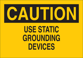 Picture of Brady B-401 Polystyrene Rectangle Yellow English Electrical Safety Sign part number 25520 (Main product image)