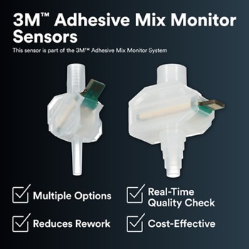 3M Mix Monitor Mix Monitor Standard Volume Sensor - For Use With 3M Adhesive Mix Amplifier/Reader, Adhesive Mix Monitor, Adhesive Mix Monitor Processing Unit Standard Volume, Threaded - 75708