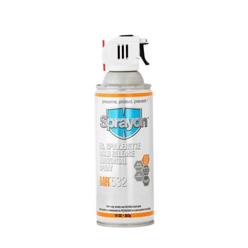Sprayon MR532 Clear Wet Film Release Agent - 10 oz Aerosol Can - Food Grade - 00632