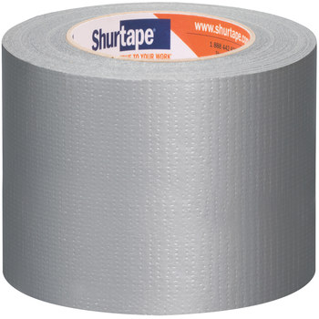 Shurtape PC 7 Silver Duct Tape - 72 mm Width x 55 m Length - 7 mil Thick - SHURTAPE 104185