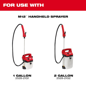 Milwaukee M12 Black, Red Sprayer Shoulder Strap - 73677