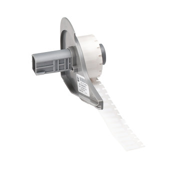 Picture of Brady White Polyester Thermal Transfer M71-5-423 Die-Cut Thermal Transfer Printer Label Roll (Main product image)