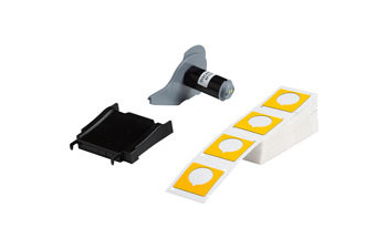 Picture of Brady Yellow Polyester Thermal Transfer M71EP-169-593-YL Die-Cut Thermal Transfer Printer Label Roll (Main product image)