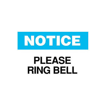 Picture of Brady B-555 Aluminum Rectangle White English Truck Driver Instruction Sign part number 43409 (Main product image)