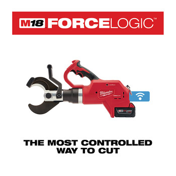 Milwaukee M18 FORCE LOGIC M18 REDLITHIUM Battery Underground Cable Cutter - 2776-21