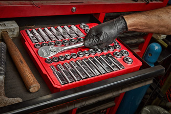 Milwaukee 48-22-9010 Socket Wrench Set - Alloy Steel - 54063