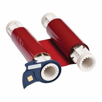 Picture of Brady Powermark Red 1 13514 Printer Ribbon Roll (Main product image)