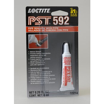 Loctite Pipe Thread Sealant, 50mL, Medium, Yellow Loctite 577 Thread  Sealant 2068749