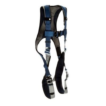 DBI-SALA ExoFit Plus Construction Body Harness 1140003, Size Large, Blue - 15349