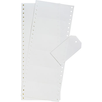 Picture of Brady Bradytag White Polyethylene Dot Matrix BT-109-WT-2037 Dot Matrix Printer Label (Main product image)