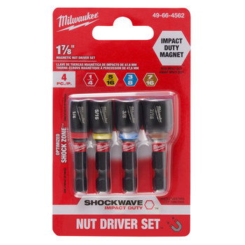 Milwaukee SHOCKWAVE Impact Duty Hex 49-66-4562 Nut Driver