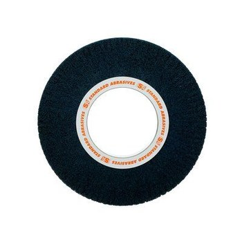 Standard Abrasives 875373 Buff & Blend Flap Brush - A/O Aluminum Oxide AO - 12 in - Very Fine - 43686