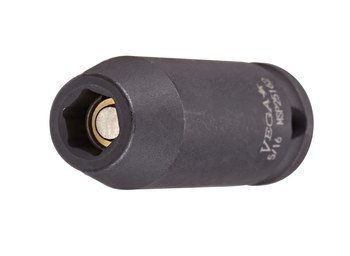 Vega Tools MSP20122 1/2 in Impact Socket - 4140 Steel - 3/8 in Square Drive - B - Straight - 2.0 in Length - 01749