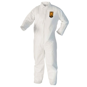 Kimberly-Clark Kleenguard A40 White 4XL Microporous Film Laminate Disposable General Purpose Coveralls - 036000-44307