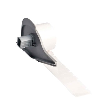 Picture of Brady Clear Polyester Thermal Transfer M71-17-430 Die-Cut Thermal Transfer Printer Label Roll (Main product image)